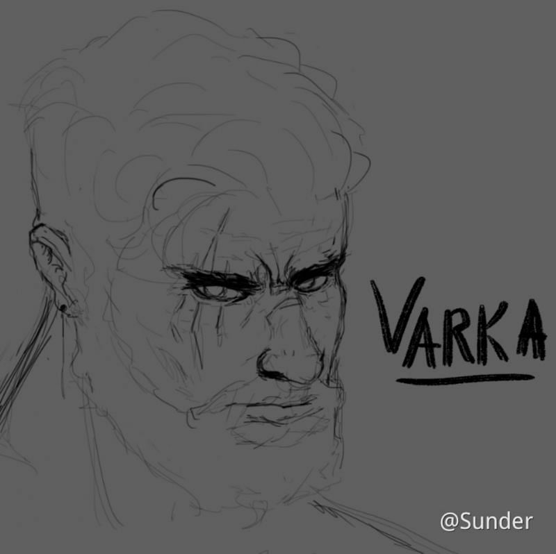 Varka fanart by Sunder (Image via Sunder, HoYoLab)