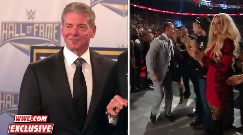 Vince McMahon and Titus O&#039;Neil recreated this controversial moment at the 2021 WWE Hall of Fame ceremony