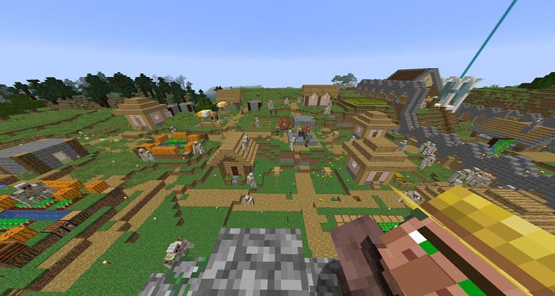 Minecraft villagers (Image via Reddit)