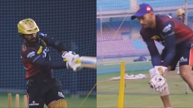 IPL 2021: [Watch] Kolkata Knight Riders gear up for their match against Rajasthan Royals