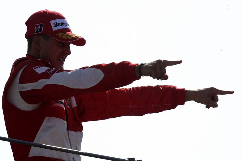 Michael Schumacher is Ferrari&#039;s most successful driver. Photo: Mark Thompson/Getty Images.