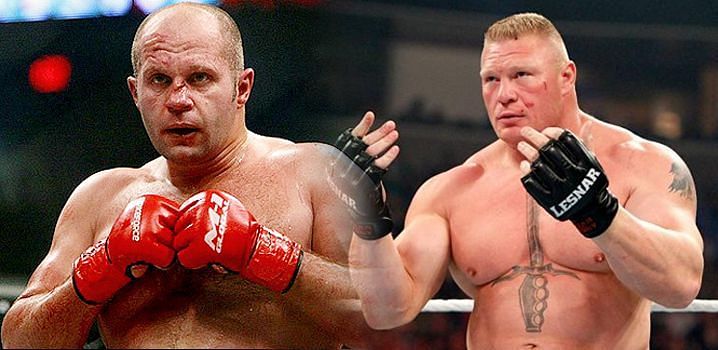 Brock Lesnar and Fedor Emelianenko couldn&#039;t agree to a deal