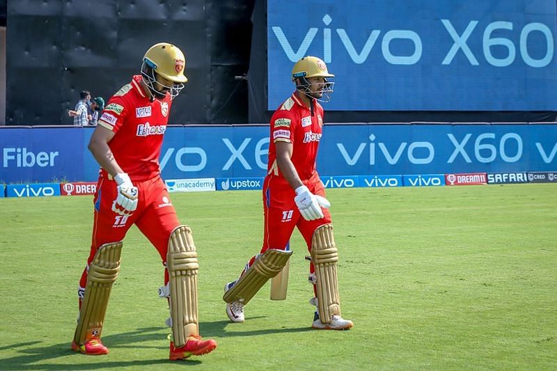 A more sedate KL Rahul (left) looks to be better for PBKS (Image Courtesy: IPLT20.com)