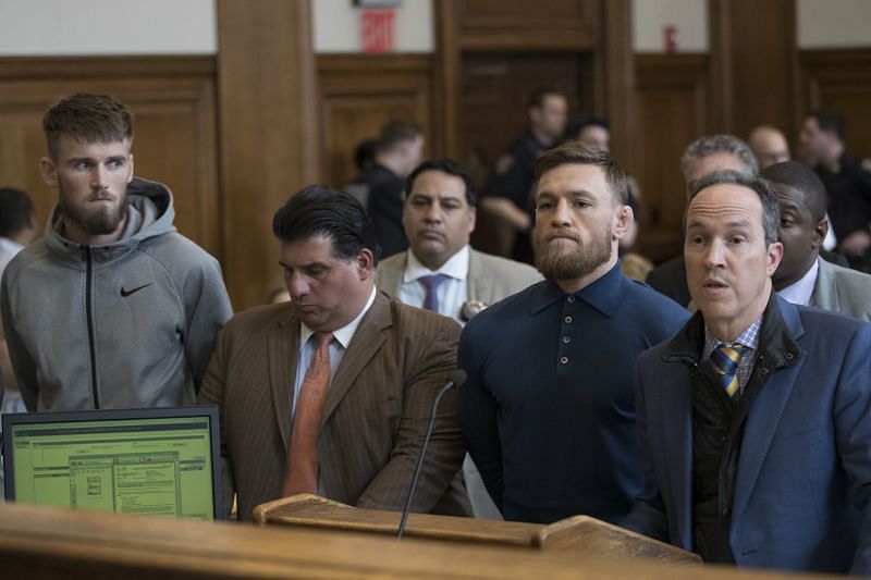 Conor McGregor Is Arraigned In Brooklyn Criminal Court