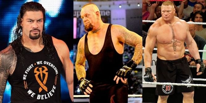 4 बड़े WWE सुपरस्टार्स और उन्हें अंडरटेकर के खिलाफ पहली जीत कब मिली थी