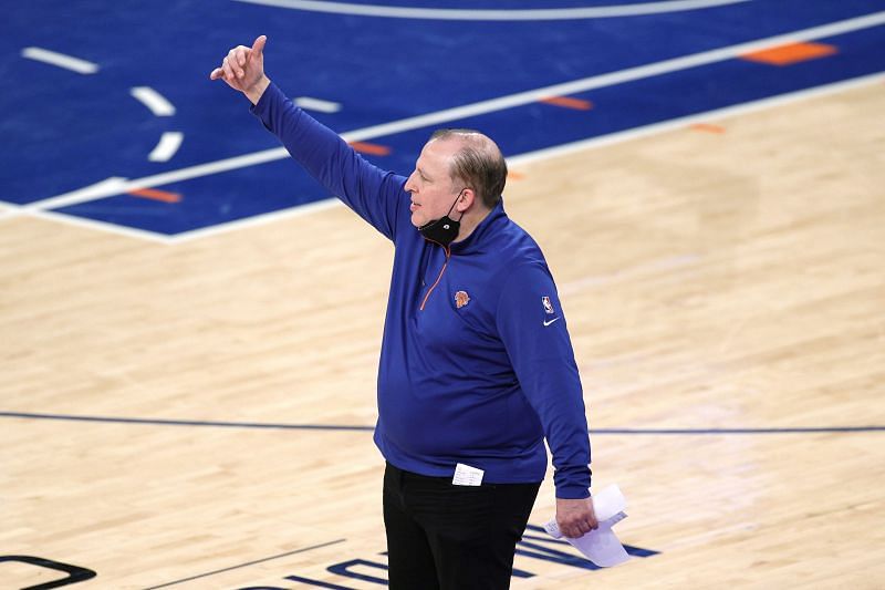 Knicks head coach Tom Thibodeau