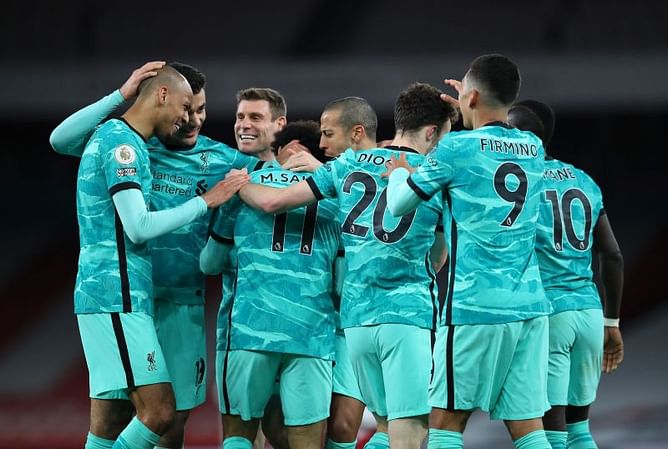 Arsenal 0-3 Liverpool: Player Ratings as second-half flurry secures all three points for defending champions | Premier League 2020-21