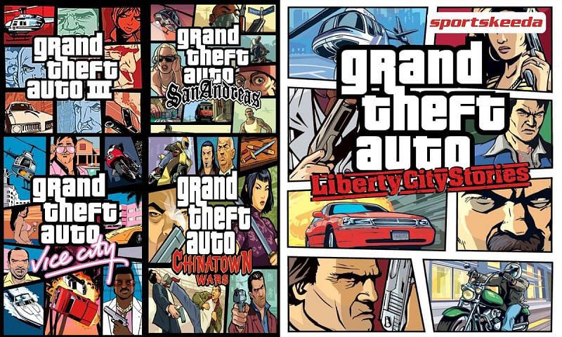 Grand Theft Auto titles that are currently available for download on Android and iOS devices