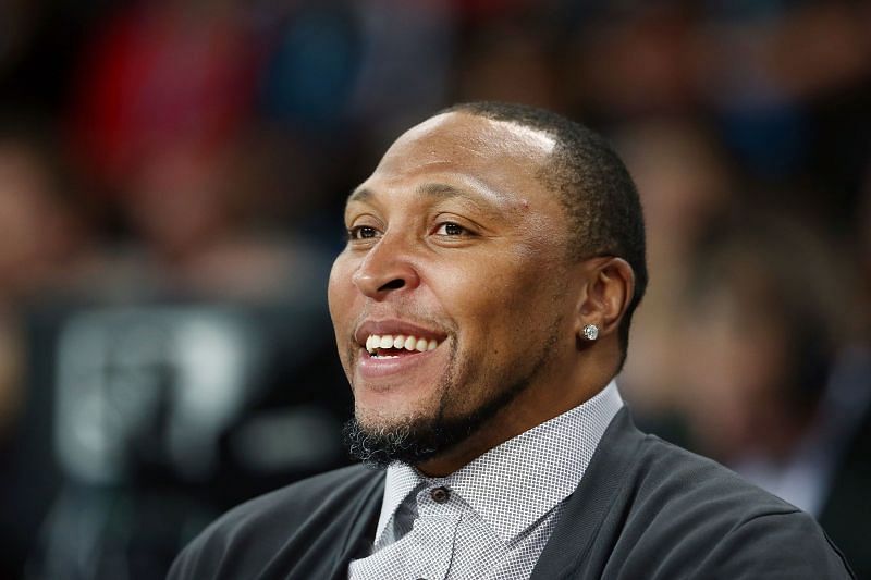 Former NBA player and club owner Shawn Marion of the Breakers
