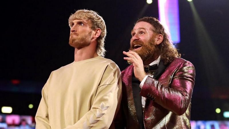 Logan Paul and Sami Zayn