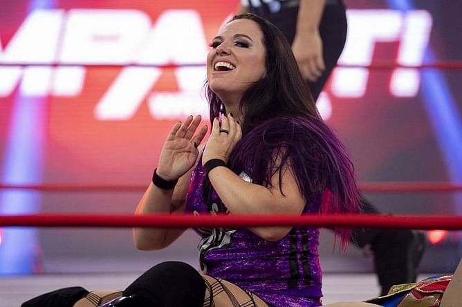 IMPACT Wrestling star Nevaeh hints at leaving the promotion