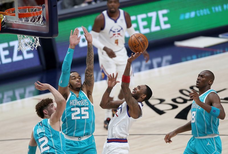 Charlotte Hornets in action