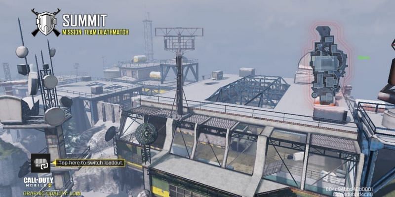 Summit is a popular map of COD Mobile&#039;s MP Mode (Image via Activision)