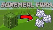 How To Build An Automatic Bonemeal Farm In Minecraft