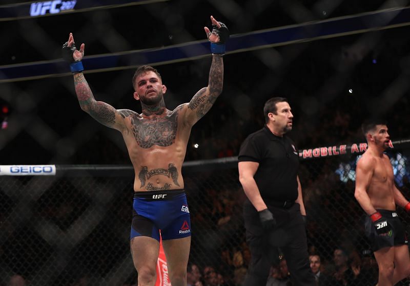 Cody Garbrandt&#039;s complications from COVID-19 included blood clots and vertigo.