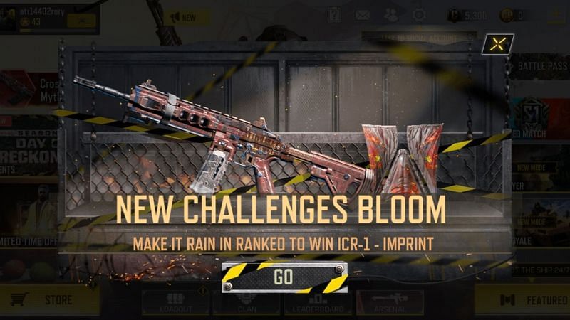 Cod Mobile Season 2 How To Win Imprint Skin For Icr 1 And Other Rewards From Class Act