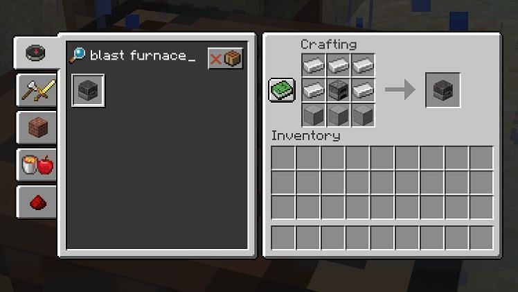 Blast furnaces can be found inside an armorer house in a Minecraft village (Image via Minecraft)