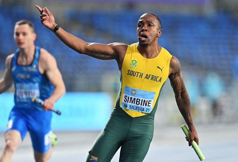 Akani Simbine will be making his second Olympic appearance in Tokyo