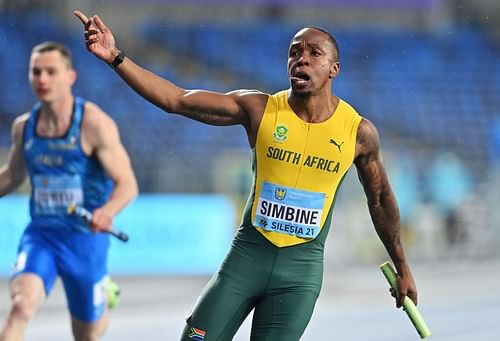 Akani Simbine will be making his second Olympic appearance in Tokyo