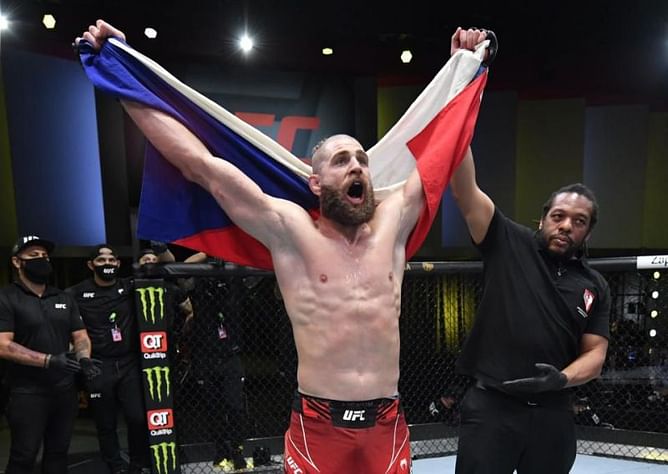 "I will buy some expensive car and crash it" - Jiri Prochazka reveals what he plans on doing with the UFC Vegas 25 bonus money