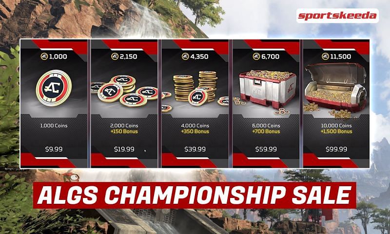 ALGS Championship Sale causes various allegations from the Apex Legends community (Image via Sportskeeda)