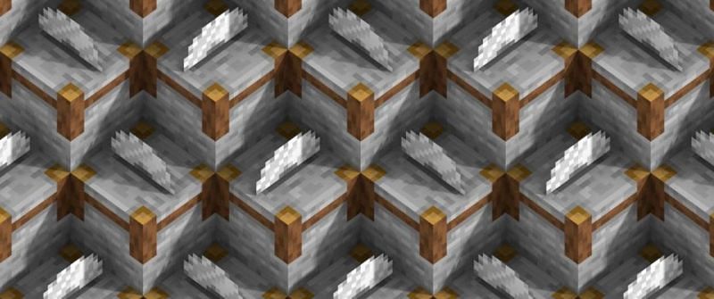 A cool and symmetrical image of the Stonecutter (Image via Mojang)