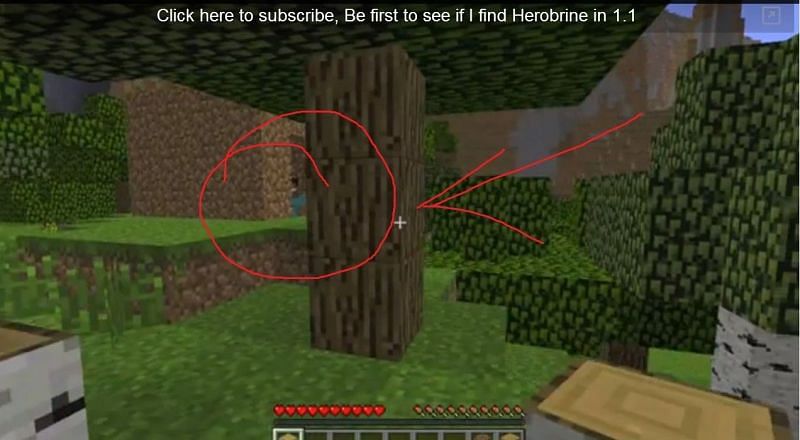 to find herobrine in xbox 360 seed