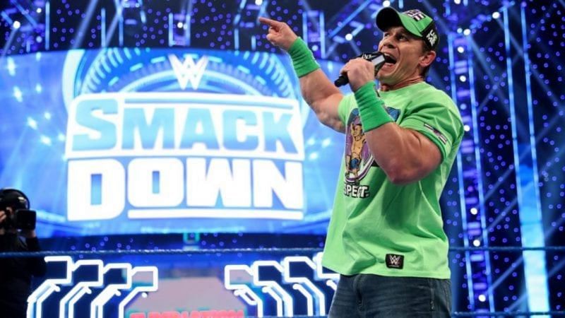John Cena on SmackDown in 2020