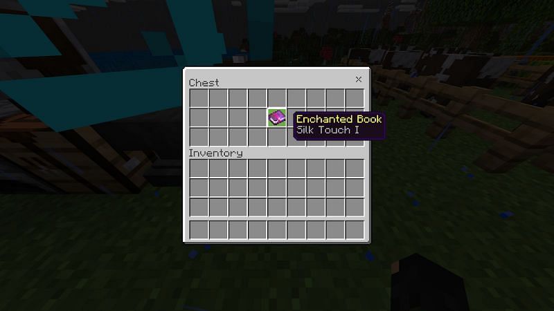 Silk Touch enchanted book (Image via Minecraft)