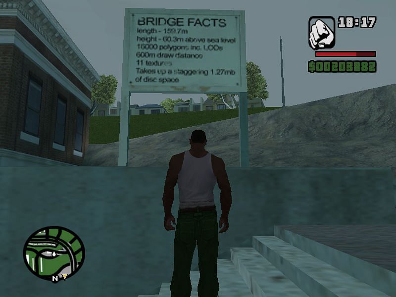 Gant Bridge facts (Image via GTA Wiki)