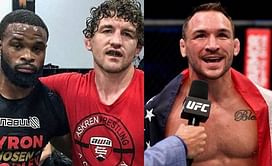 "They made me believe in myself" - An emotional Michael Chandler reacts to Tyron Woodley and Ben Askren's words of encouragement