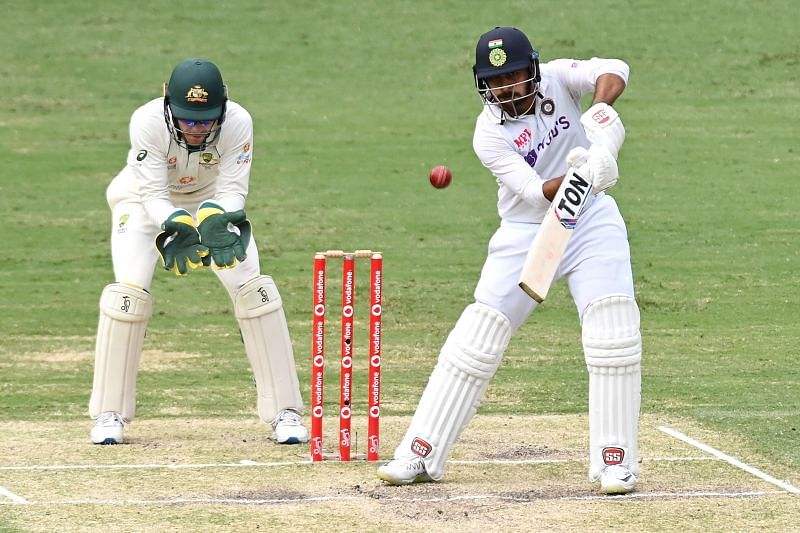 Shardul Thakur added 67 runs in a crucial 123-run stand with Washington Sundar at the Gabba