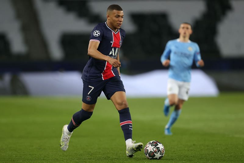 Kylian Mbapp&eacute; has been PSG&#039;s main man for 3 seasons now. (Photo by Alex Grimm/Getty Images)