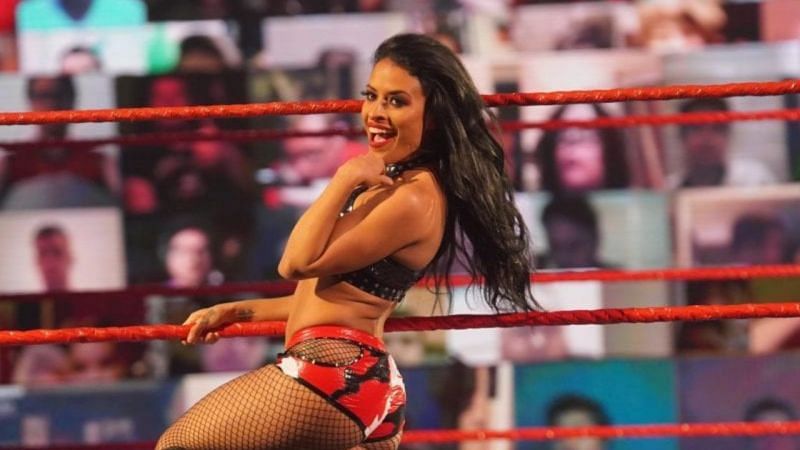 What was Zelina Vega doing at the WWE Performance Center today?