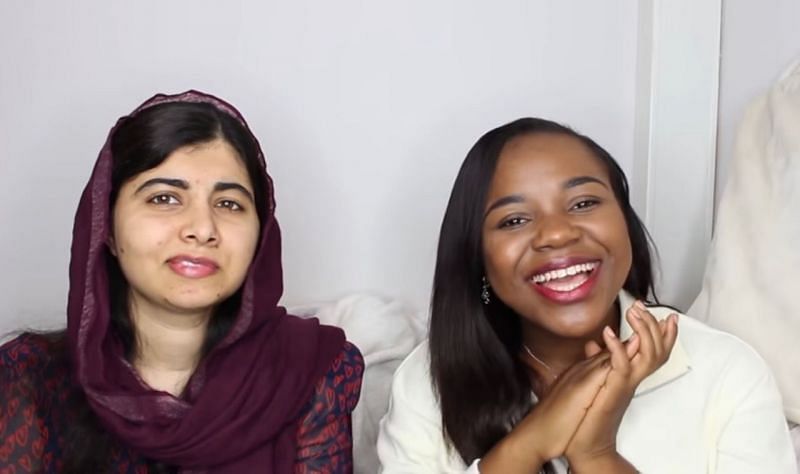 Malala and Vee (Image via YouTube)