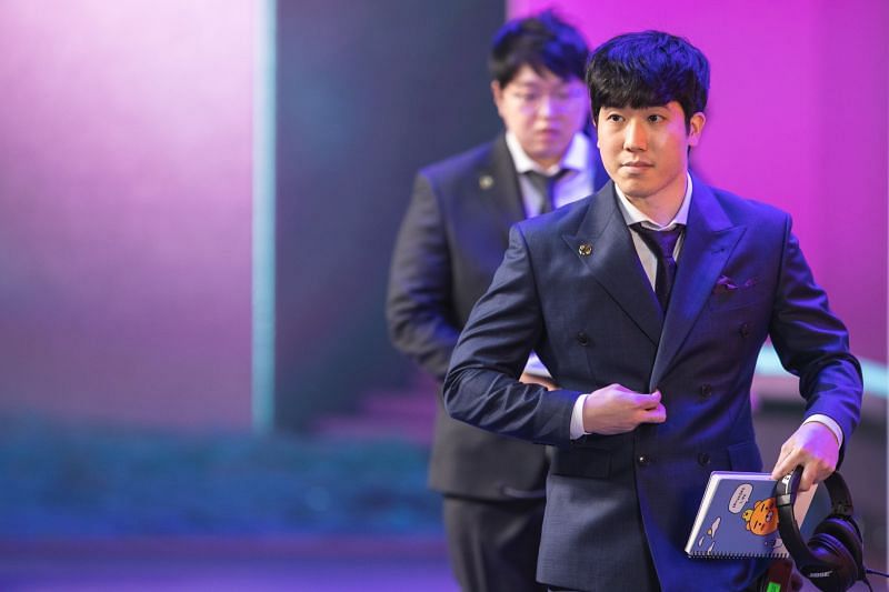 &quot;cvMax&quot; returns to DRX as head coach after a five-month suspension.(Image via League of Legends Championship Korea)