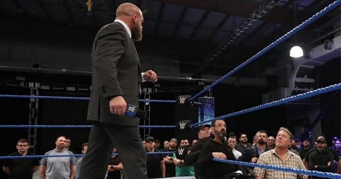Details on a controversial personality walking out of Triple H's backstage WWE meeting - Reports