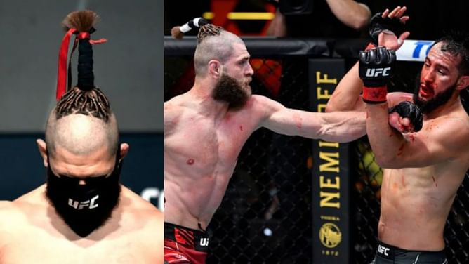 Jiri Prochazka credits his 'antenna' hairstyle for vicious knockout of Dominick Reyes at UFC Vegas 25