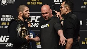 "I'm gonna dedicate this f***ing song called Mask Off" - Tony Ferguson rips Khabib Nurmagomedov apart at the UFC 262 press conference