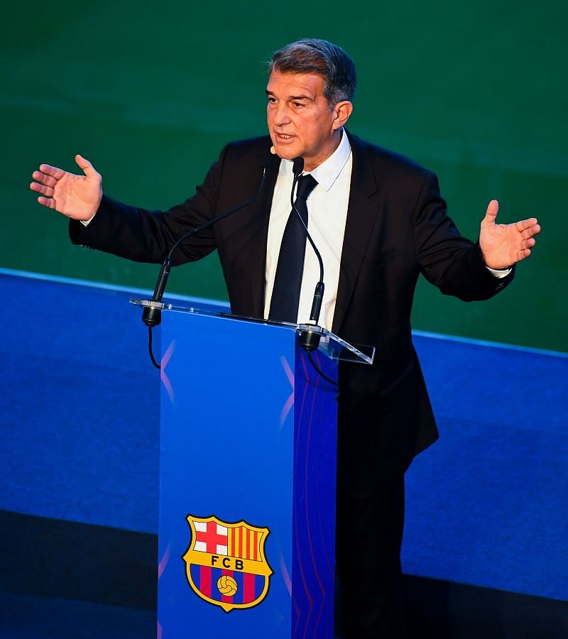 FC Barcelona President, Joan Laporte