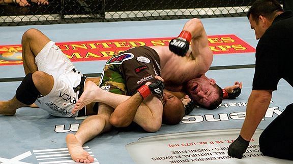 Matt Hughes took brutal revenge over BJ Penn at UFC 63.