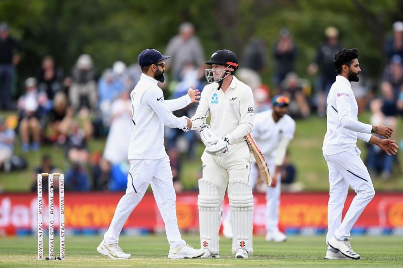 New Zealand v India. Pic: Getty Images