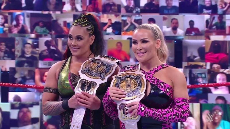 Tamina and Natalya were recently crowned as tag team champions