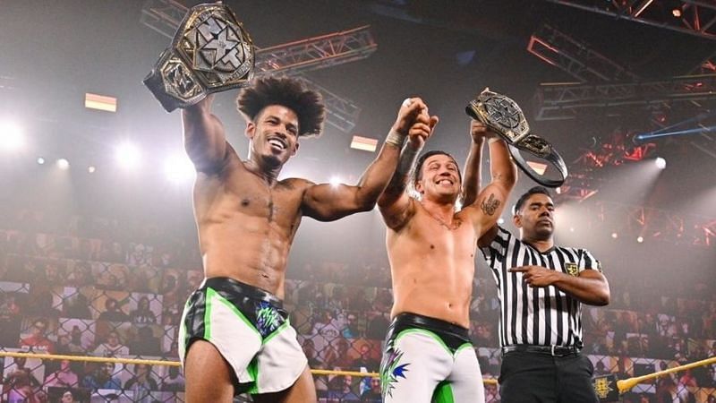 The NXT Tag Team Champions have been targeted by the whole tag division