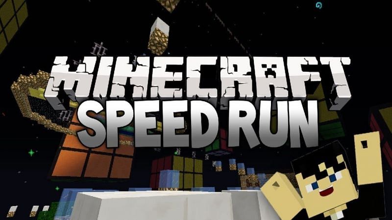 A speedrun is when players attempt to beat the game in the fastest possible way (Image via DullIdeactiveMC)