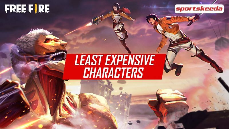 Characters that can be acquired easily in Free Fire