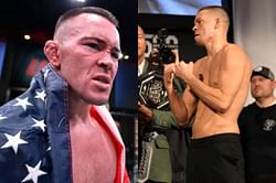"A 50-50 journeyman fighter"- Colby Covington takes shot at Nate Diaz ahead of UFC 262 fight with Leon Edwards