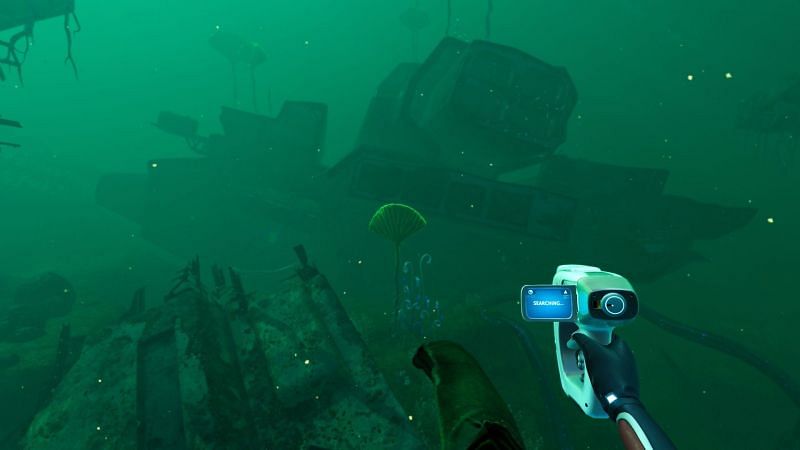 Three fragments need to be scanned to obtain the blueprint for the Parallel Processing Unit in Subnautica: Below Zero (Image via Unknown Worlds Entertainment)