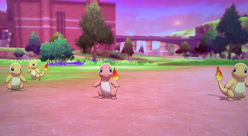 Shiny Charmander was released by Niantic via Community Day on October 2020 (Image via Game Freak)
