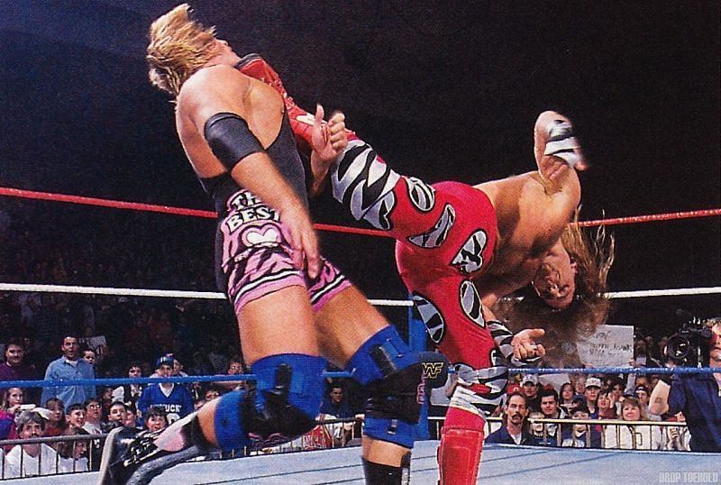Owen Hart and Shawn Michaels